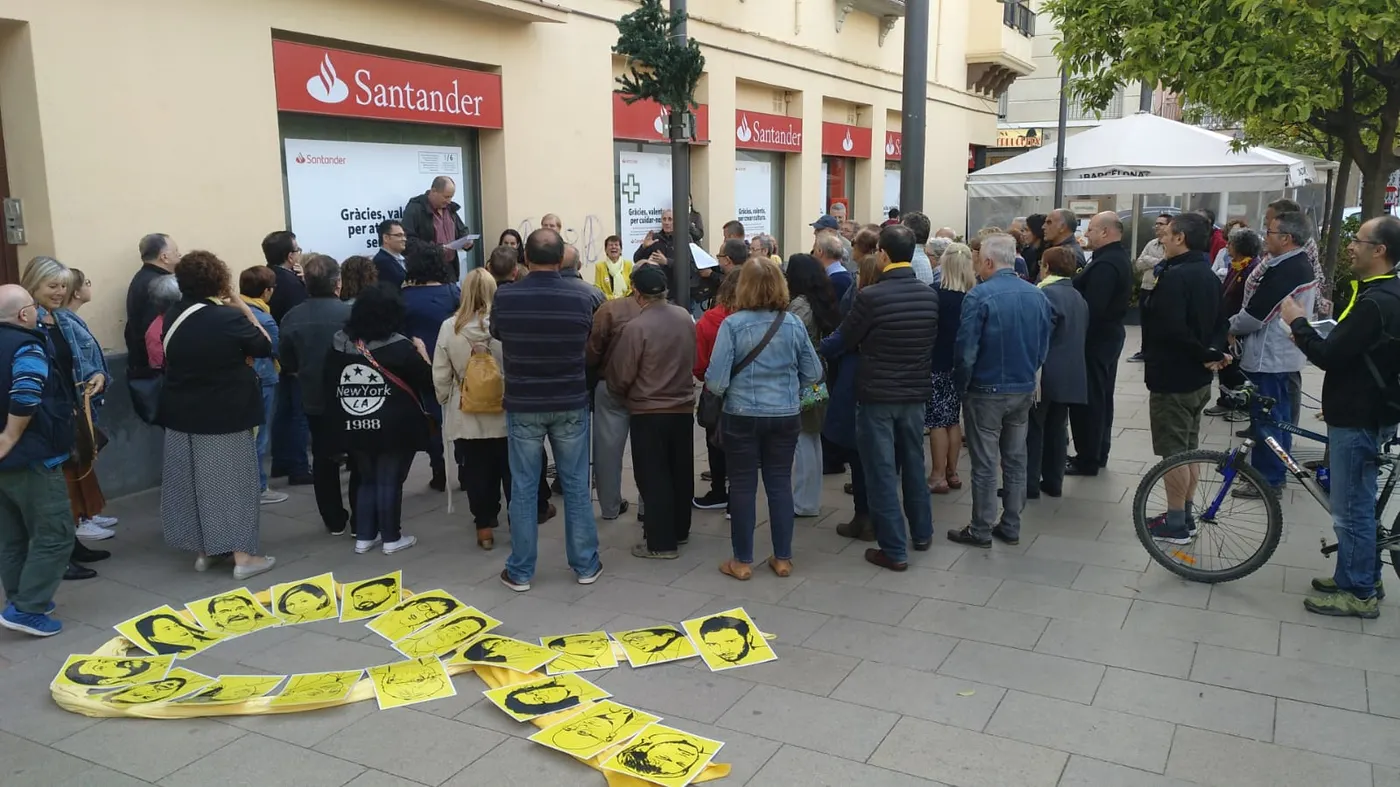 Nova concentració quan es compleixen set mesos de l'empresonament dels 'Jordis'