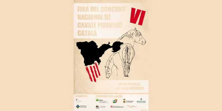 La Seu acull la sisena Fira del Concurs Nacional de Cavall Pirinenc