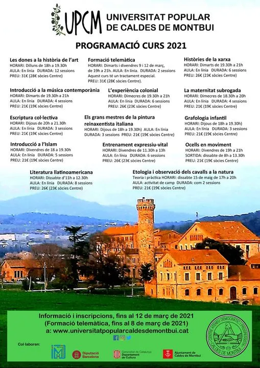 Comença la primera de les formacions que ofereix la Universitat Popular