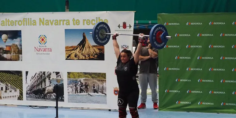 La cambrilenca Encarna García es proclama campiona d'Espanya màster d'halterofília