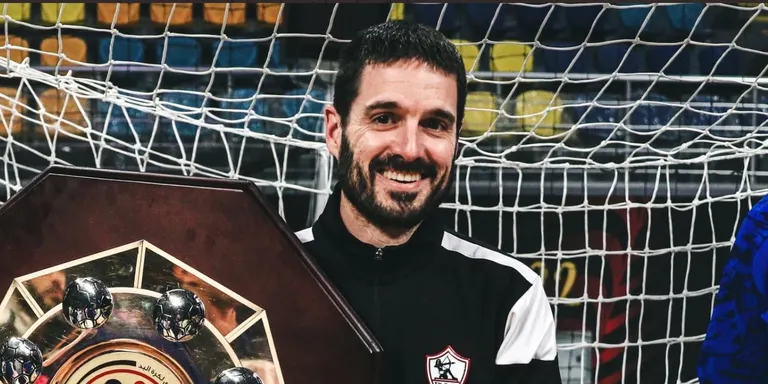 L’entrenador català, Oliver Roy, campió de la Lliga Egípcia