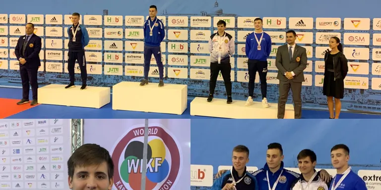 Nou podi de Gerard Gombau a la Lliga Mundial Juvenil de Karate