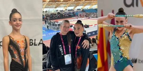 Les gimnastes Emma Saiz, Carla Alventosa i Berta Tost culminen la temporada en el Campionat d’Espanya Individual