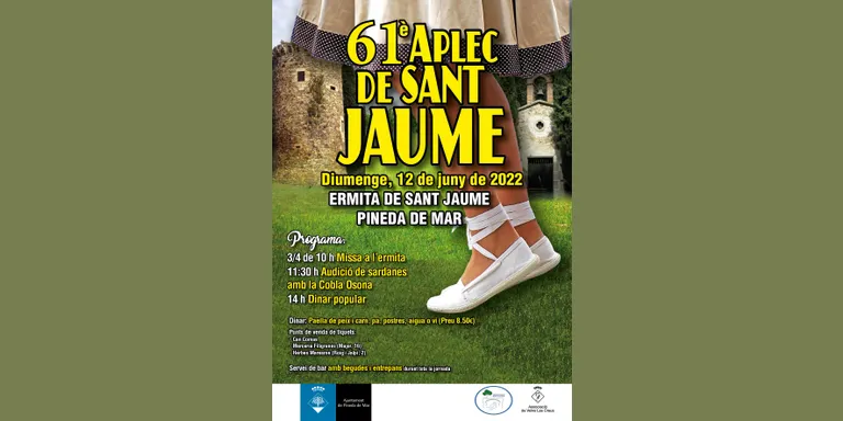 Diumenge es celebrà l'Aplec de Sant Jaume de Pineda