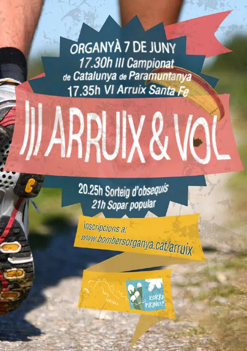 A punt la setena edició de l'Arruix de Santa Fe a Organyà