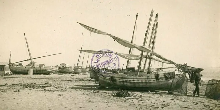 La platja pinedenca, ara fa 90 anys