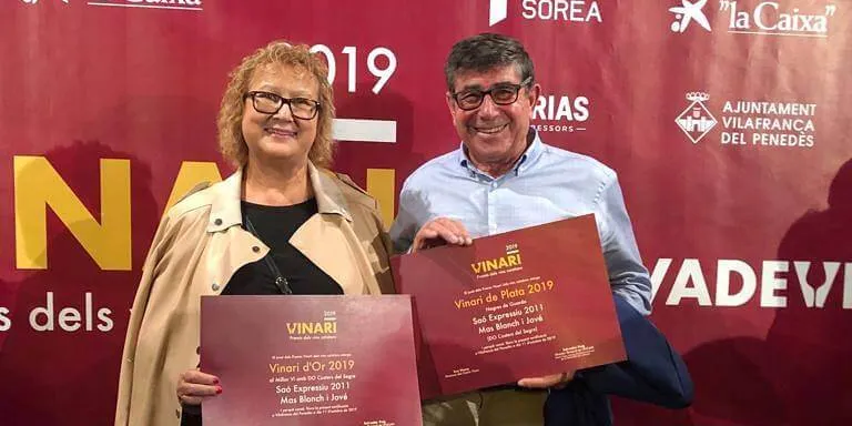 El Saó Expressiu 2011 del Celler Mas Blanch i Jové, millor vi de la DO Costers del Segre 2019