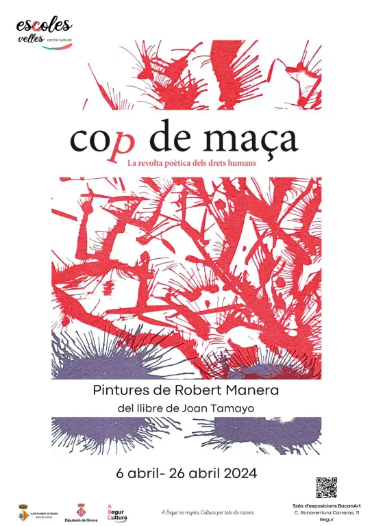 La Sala BacanArt presenta ‘Cop de Maça’, una fusió única entre pintura i escriptura