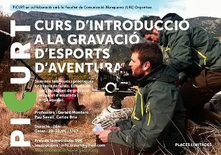 Picurt organitza un curs de gravació d'esports d'aventura