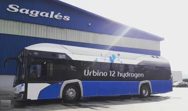 Sagalés presenta un nou autobús per a trajectes urbans i interurbans que funciona amb hidrògen