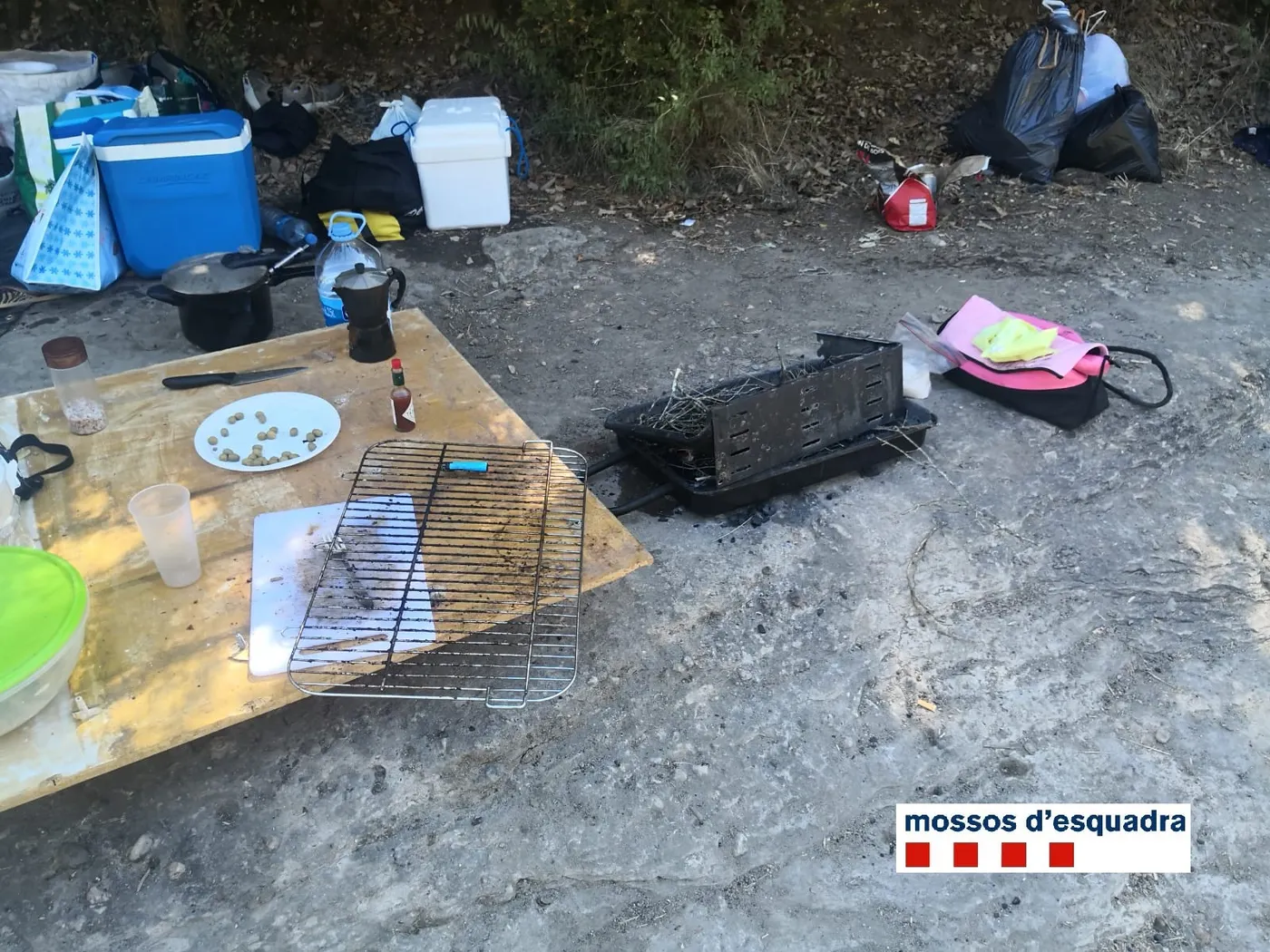 Els Mossos interposen 4 denúncies al Solsonès per conductes il·lícites en rieres