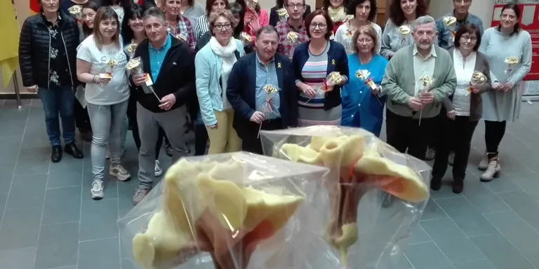 Roses grogues de xocolata al Consell Comarcal del Pallars Jussà
