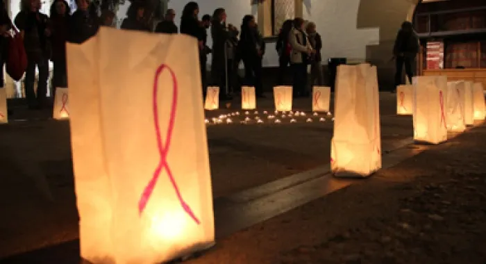 Arenys rebutja la violència vers les dones 
