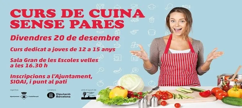 T’agrada la cuina? Apunta’t al Taller de cuina sense pares!