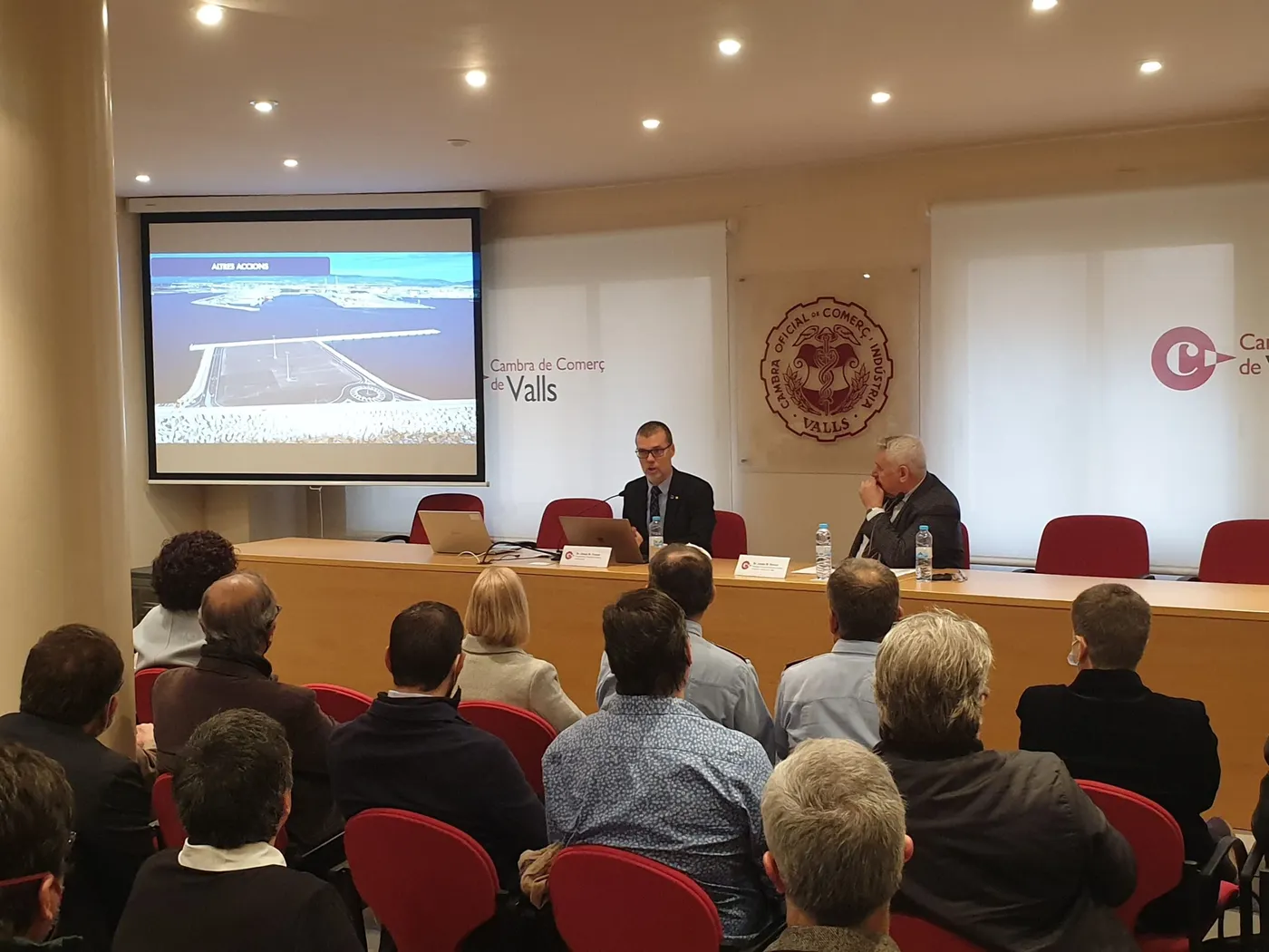 El president del Port de Tarragona exposa els projectes estratègics