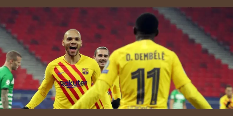 El Barça golejava al Ferencváros (0-3)