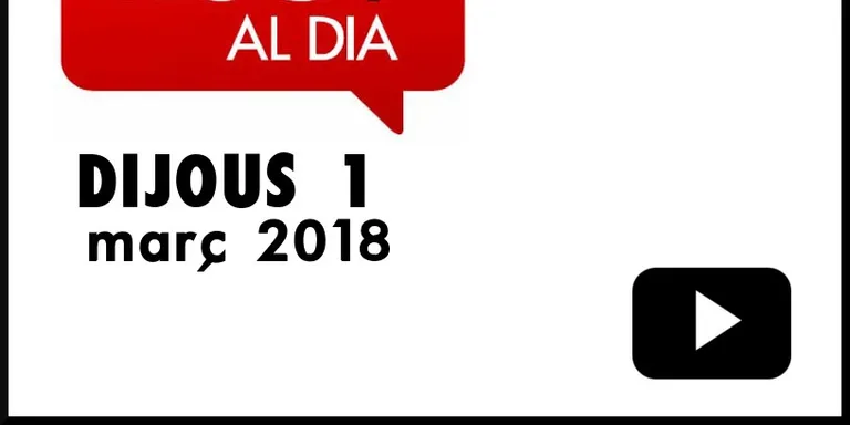 RUBÍ AL DIA dijous 1 MARÇ 2018