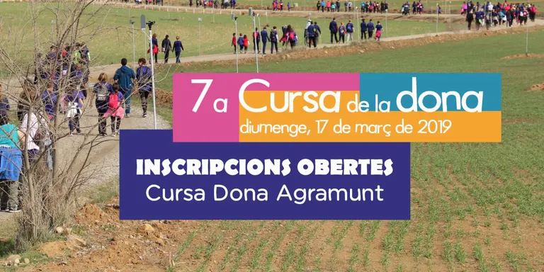 Inscripcions obertes per la 7a Cursa de la Dona, que serà el 17 de març