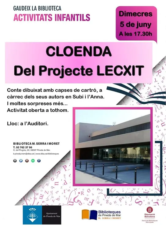 Aquest dimecres cloenda del projecte LECXIT, a l'Auditori