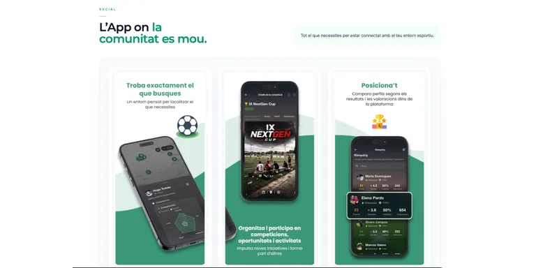 La Lliga Comarcal de Futbol Sala es dota d’una aplicació per gestionar i seguir la competició