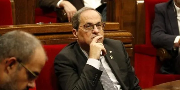 El TSJC condemna Quim Torra a un any i mig d'inhabilitació per desobeir les resolucions de la JEC sobre els llaços grocs