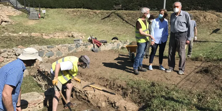 Tossa comença les excavacions a la part industrial de la vil·la romana dels Ametllers