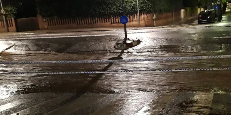 Vilassar de Mar recupera la normalitat després d’un temporal de Llevant que deixa un mort al Maresme
