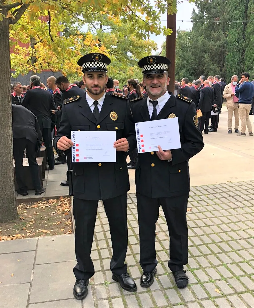 Reconeixement a dos policies locals de Solsona per la detenció en un intent d'homicidi