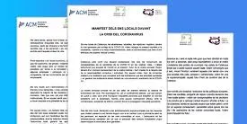 #Aturemelcovid19 reacció del municipalisme per aturar la pandèmia.