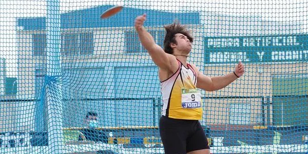 Aaron Sola fa marca personal en el llançament de disc al Campionat d’Espanya de Llançaments Llargs d’Hivern