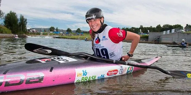 Núria Vilarrubla, campiona del món sub-23 d'eslàlom en C1