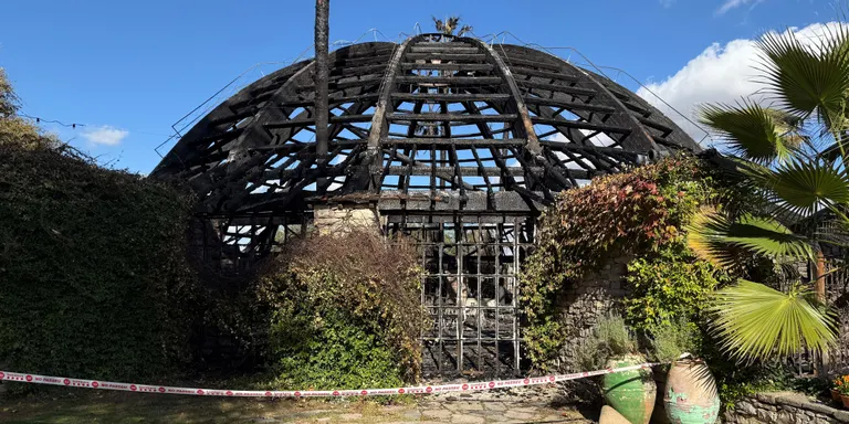 Un incendi calcina el restaurant Mas Marroch dels germans Roca a Vilablareix, sense deixar ferits