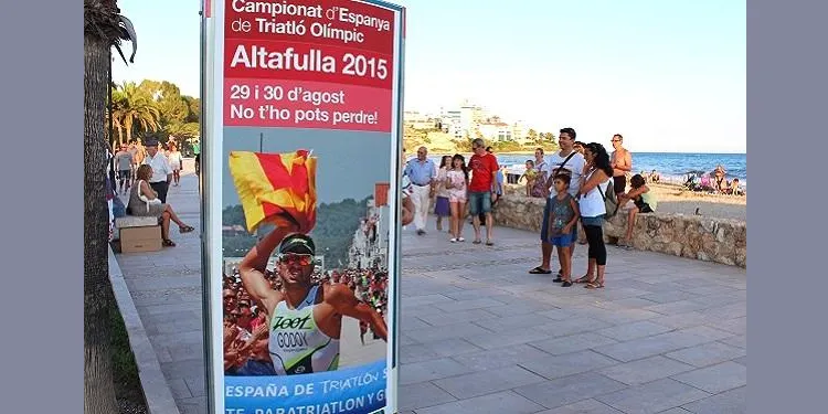 El Campionat d’Espanya de Triatló d’Altafulla comptarà amb 750 triatletes i serà el de major participació femenina de la història