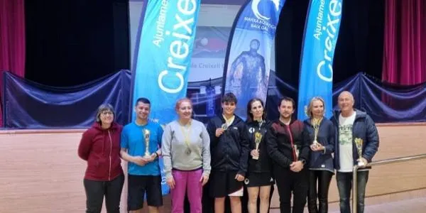 Viktoria Parada i Alexandre Cadavid, campions de l’Open de Tennis Taula Vila de Creixell