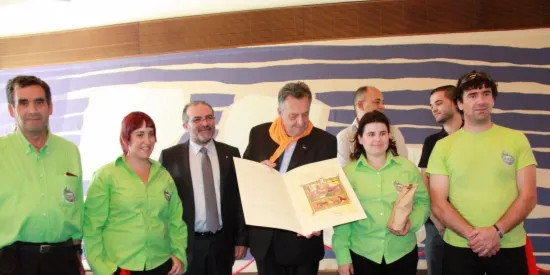 Recepció oficial a l'Aplec de la Cultura Catalana a l'Ajuntament de Grenoble