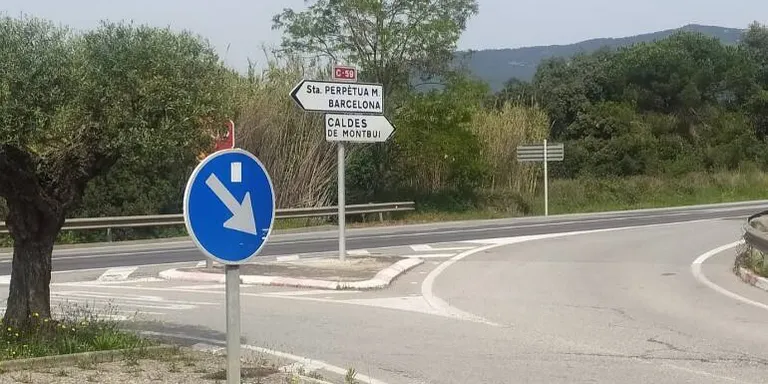 La Generalitat construïrà una rotonda a l’entrada de Can Valls i carrils bici i bus de connexió amb Caldes per la C-59
