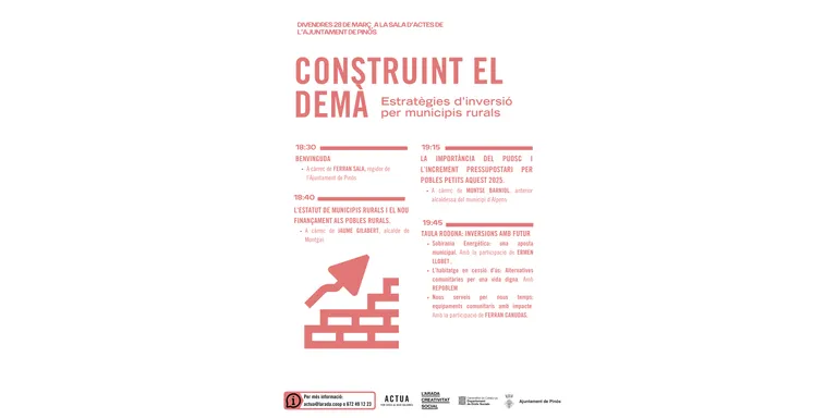 L'Actua de l'Arada organitza una jornada sobre compra pública responsable i finançament a la ruralitat