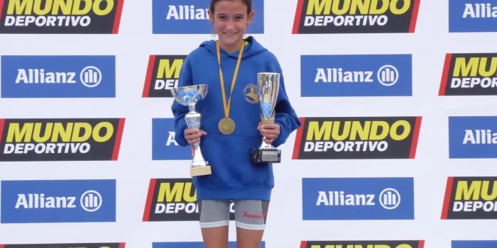 Marta Mitjans acaba primera a la seva categoria a la cursa Jean Bouin