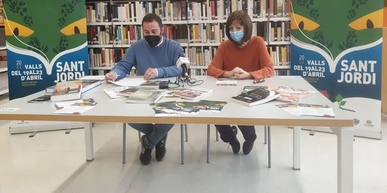 Valls escalfa motors per Sant Jordi