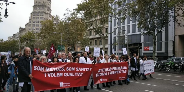 La majoria dels metges del CAP d'Arenys se sumen a la vaga per reclamar millores