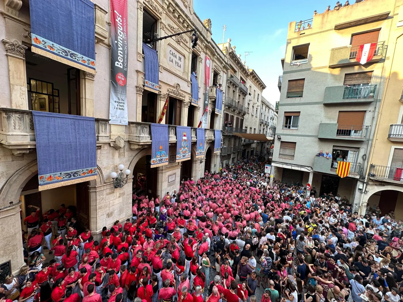 Valls obre el sorteig per veure Santa Úrsula des dels balcons de la Casa de la Vila