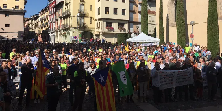 La Marató per la Democràcia a la Seu dóna suport als alcaldes de l'Alt Urgell