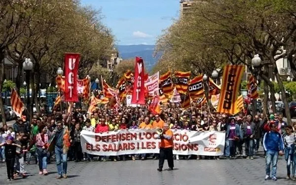 Els increments salarials i la reducció de la precarietat centren el Primer de Maig a Tarragona