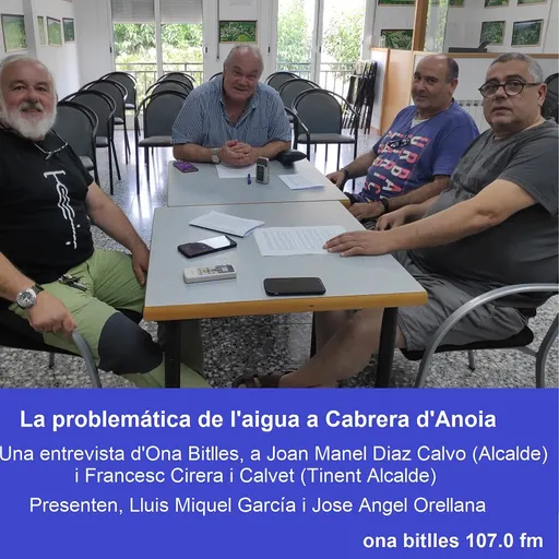 La problemàtica de l'aigua a Cabrera d'Anoia