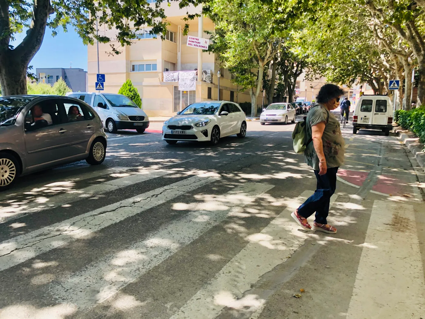 La millora de la seguretat de 3 passos de vianants a l'av. Mare de Déu del Claustre, prioritat del pressupost participatiu