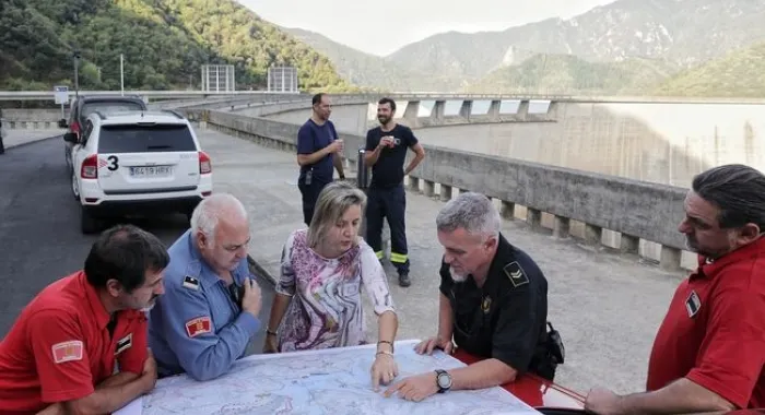La recerca s'ha reprès aquest matà (foto: Ara)
