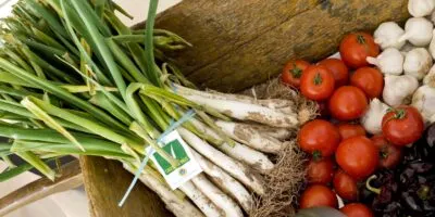 La calçotada vallenca es promociona al Mercat del Ram de Vic