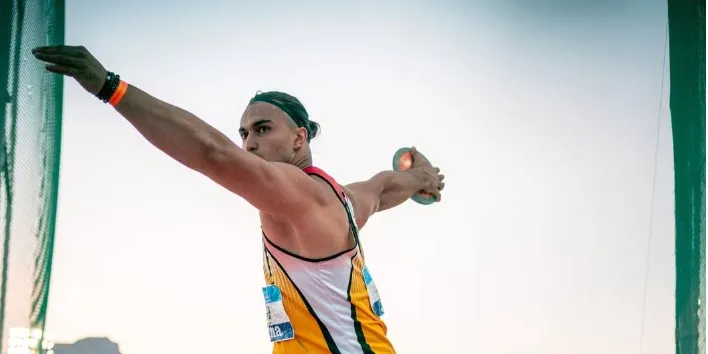 Aaron Sola, 11è en llançament de disc al Campionat d'Espanya absolut d'atletisme