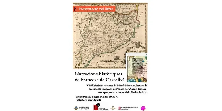 Mercè Morales presenta a la Seu 'Les narracions històriques de Francesc de Castellví'