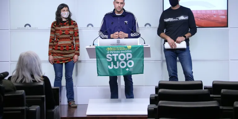 La Plataforma Stop JJOO demana a ERC, JxCat, PSC, comuns i la CUP que forcin la retirada del projecte Pirineus-Barcelona
